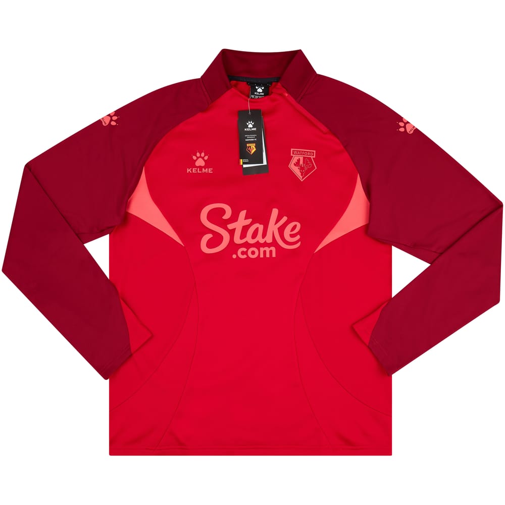 2022-23 Watford Kelme Training Sweat Top