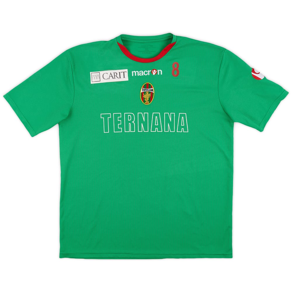2005-06 Ternana Macron Player Issue Training Shirt #8 - 5/10 - (XL)