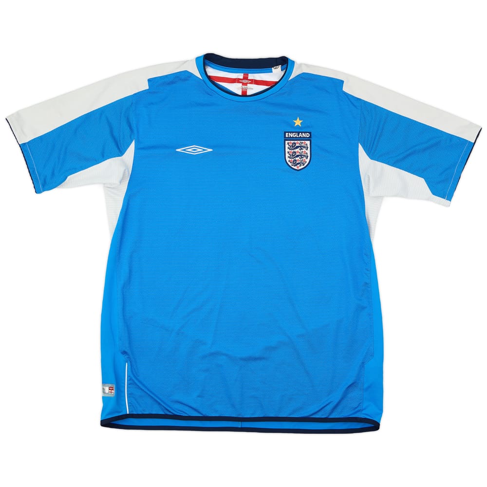 2004-06 England S/S GK Shirt - 8/10 - (XXL)