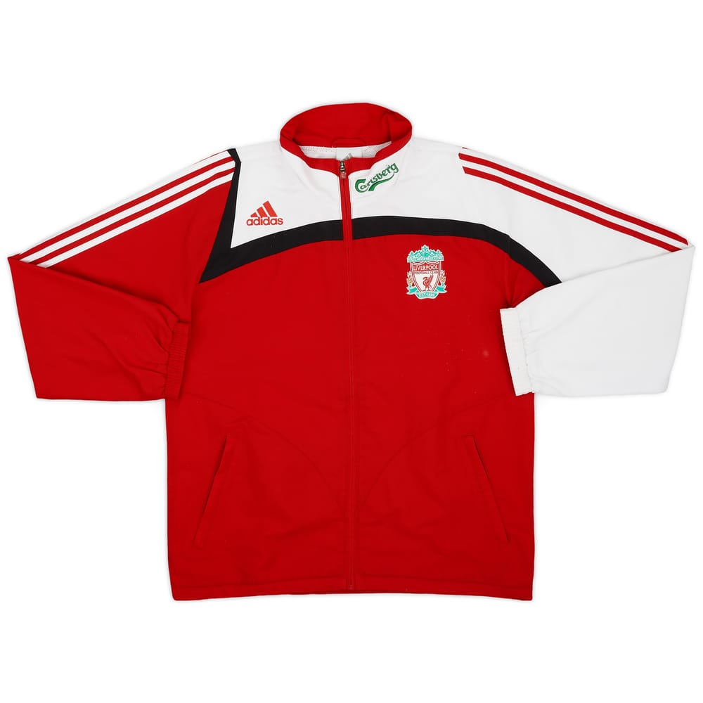 2007-08 Liverpool adidas Track Jacket - 8/10 - (M/L)