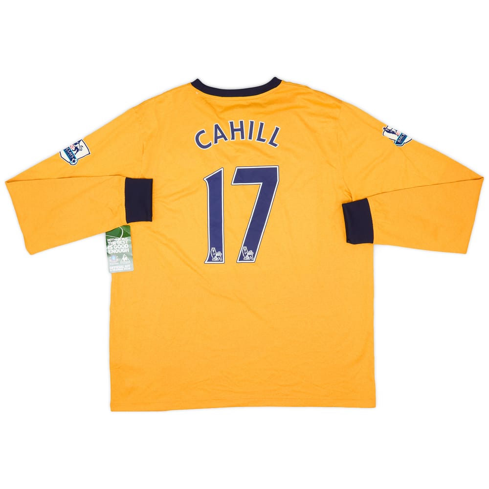 2011-12 Everton Away L/S Shirt Cahill #17 (XL)