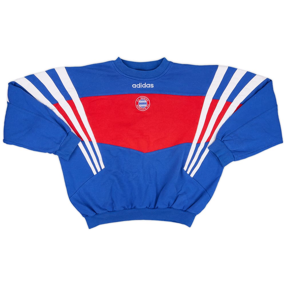 1995-96 Bayern Munich adidas Sweat Top - 8/10 - (M)