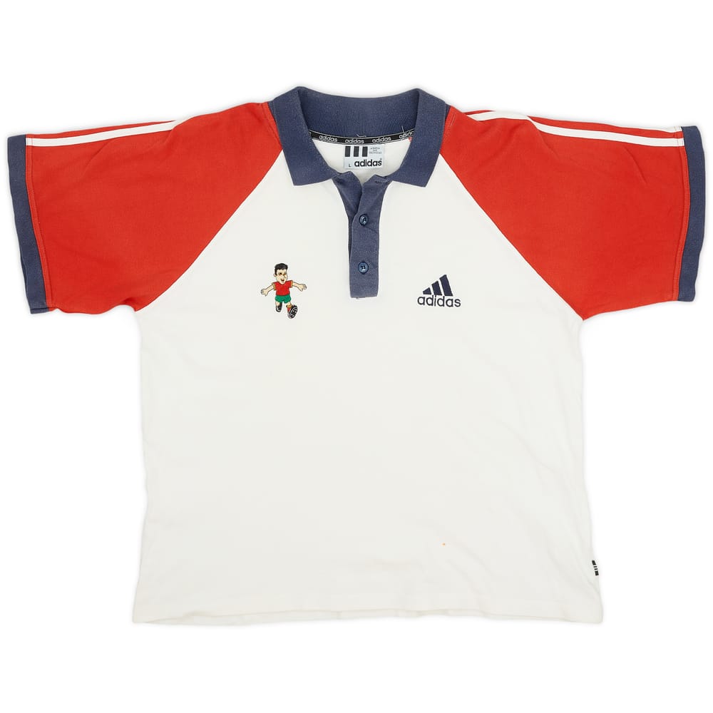 1990s adidas Portugal Polo Shirt - 8/10 - (L)
