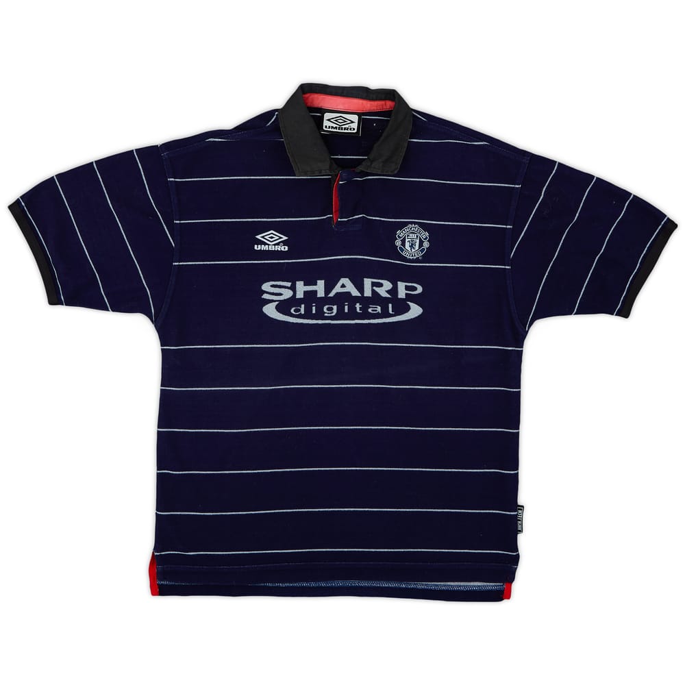 1999-00 Manchester United Away Shirt - 9/10 - (L.Boys)