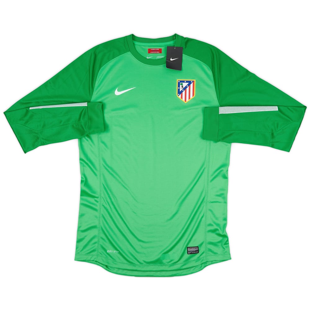 2013-14 Atletico Madrid Authentic GK Shirt (L)