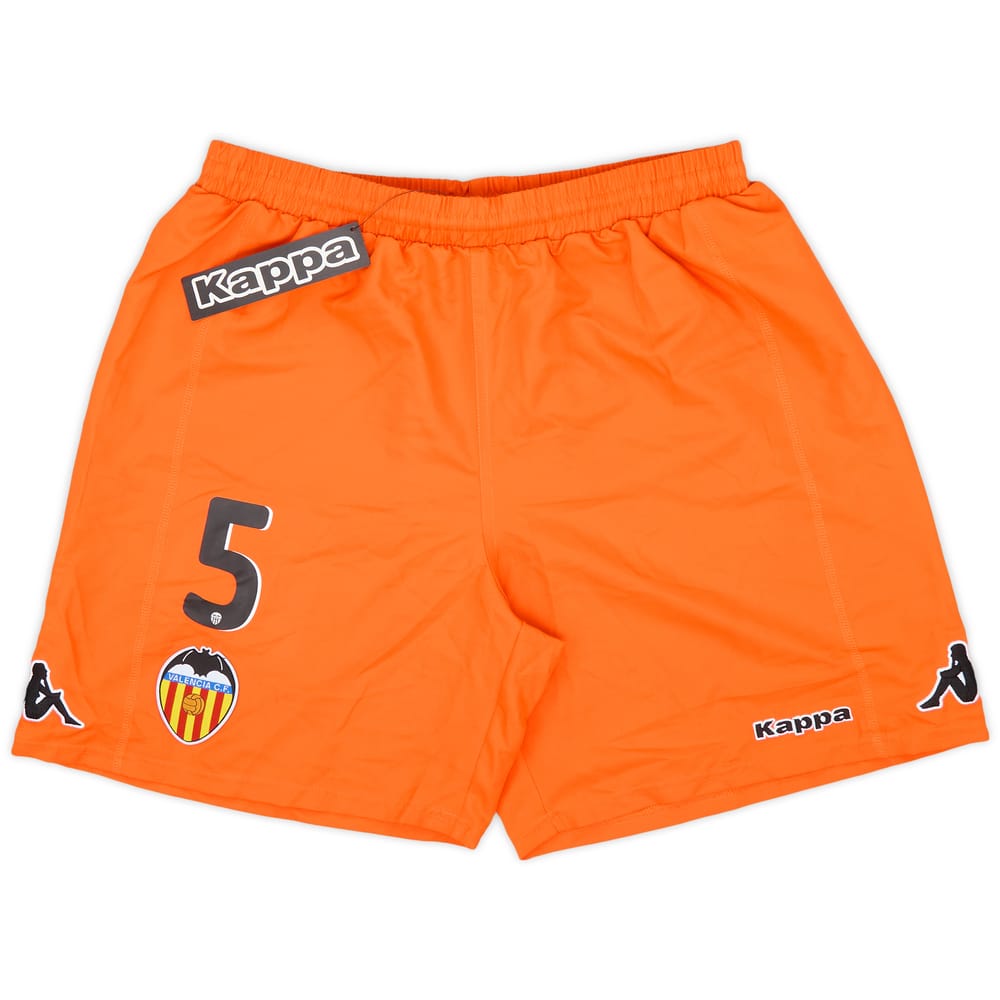 2010-11 Valencia Player Issue Away Shorts #5 (XXL)