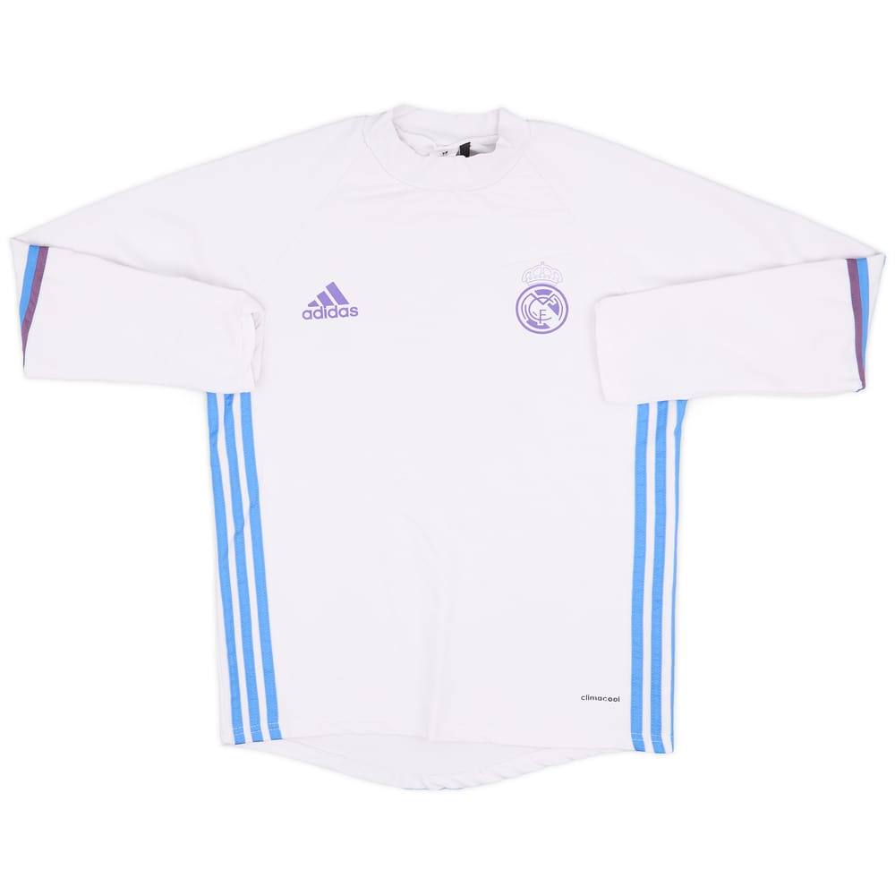 2017-18 Real Madrid adidas Sweat Top - 8/10 - (M)