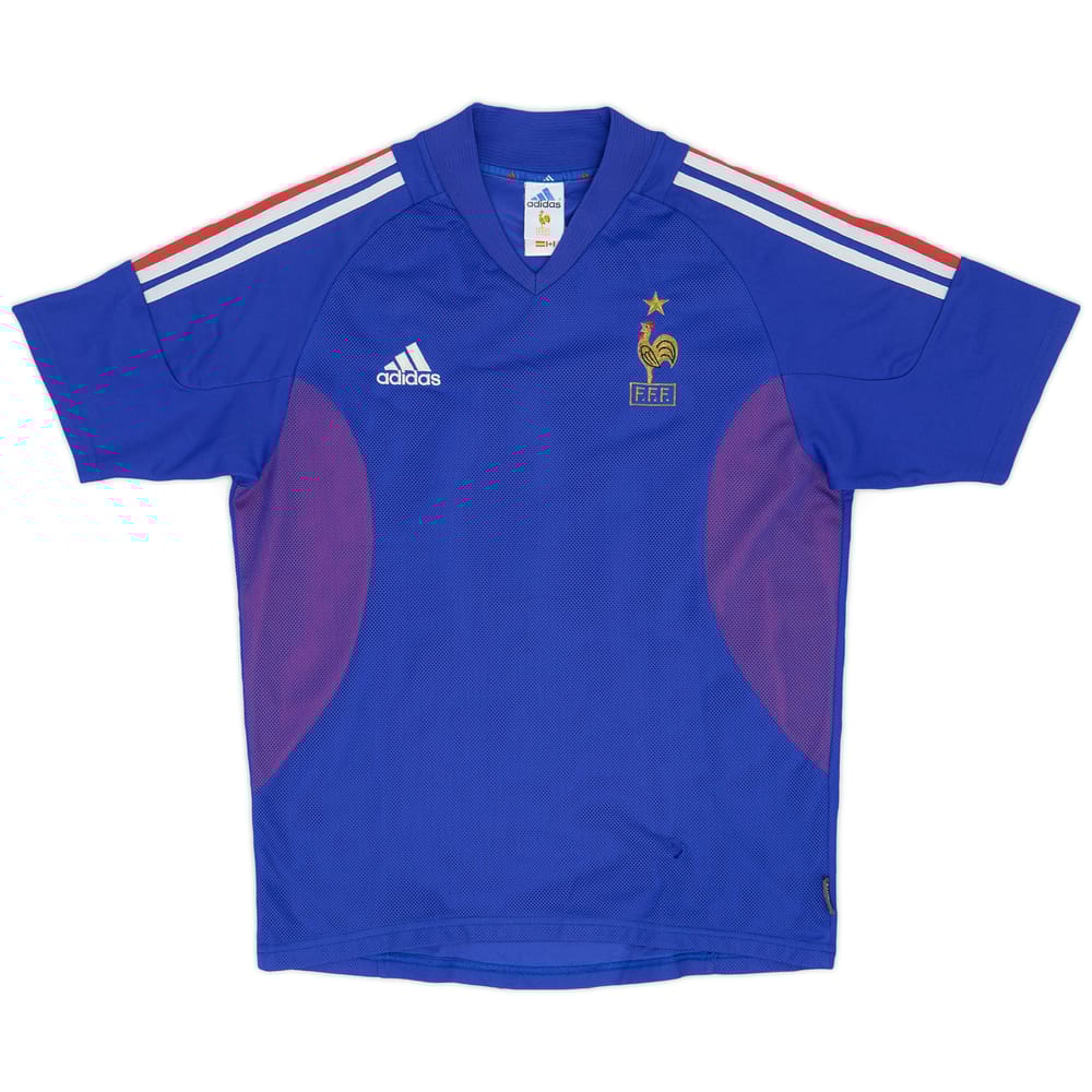 2002-04 France Home Shirt #10 - 6/10 - (M)