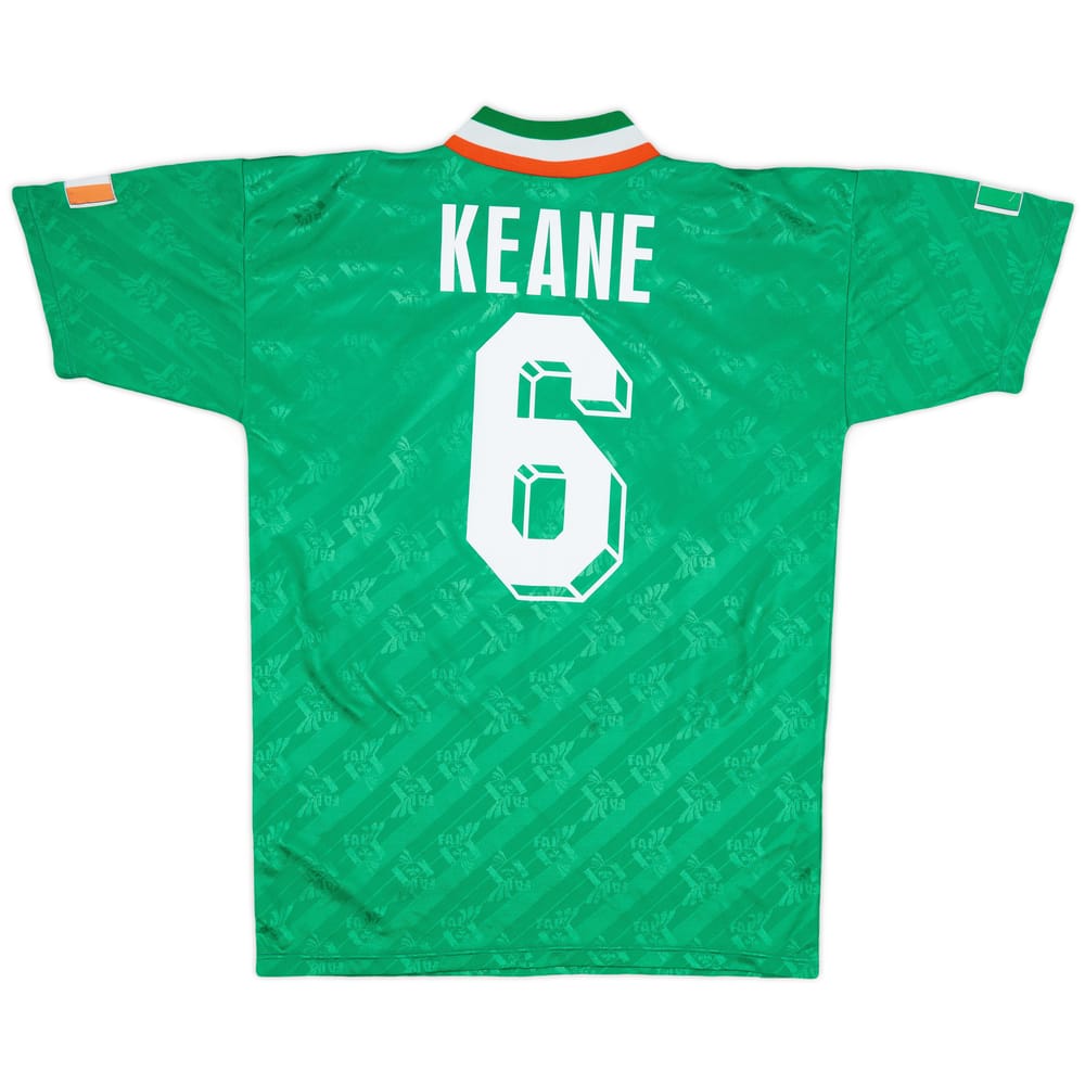 1994 Ireland Home Shirt Keane #6 - 8/10 - (S)