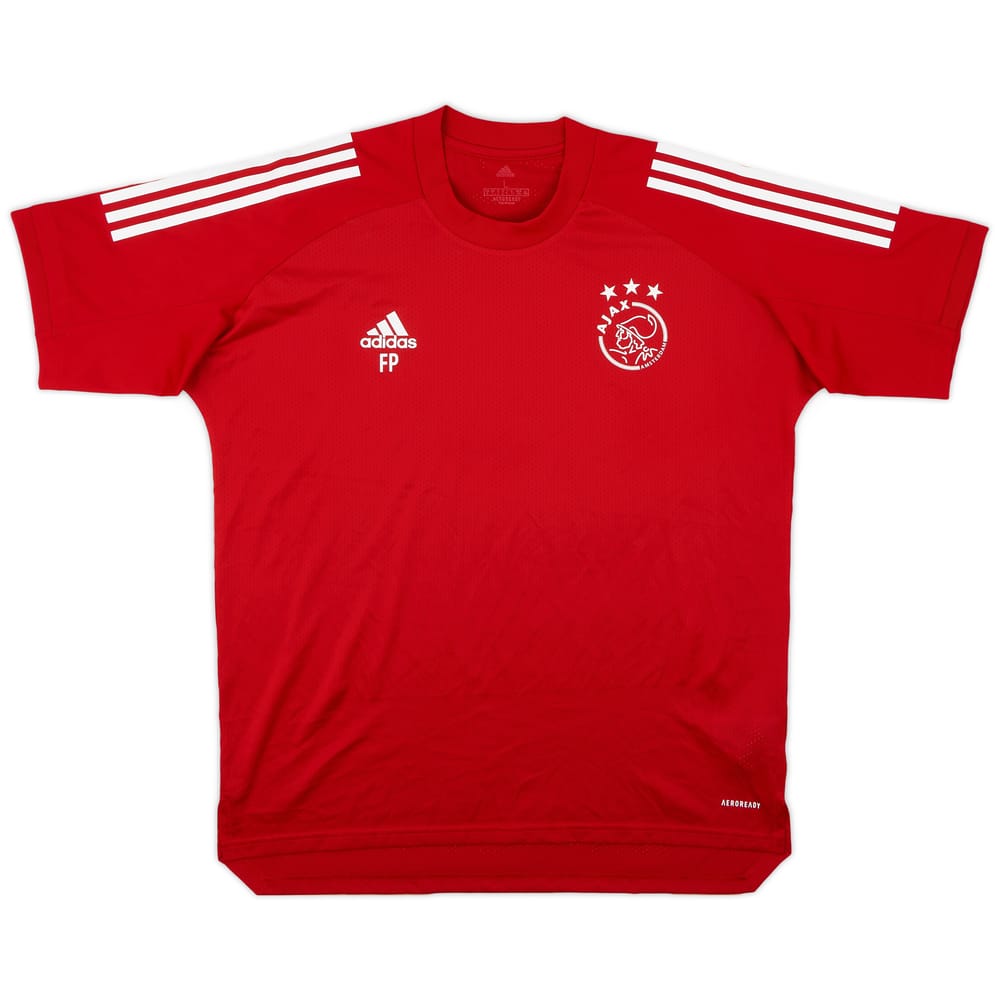 2019-20 Ajax adidas Staff Issue Training Shirt 'FP' - 9/10 - (L)