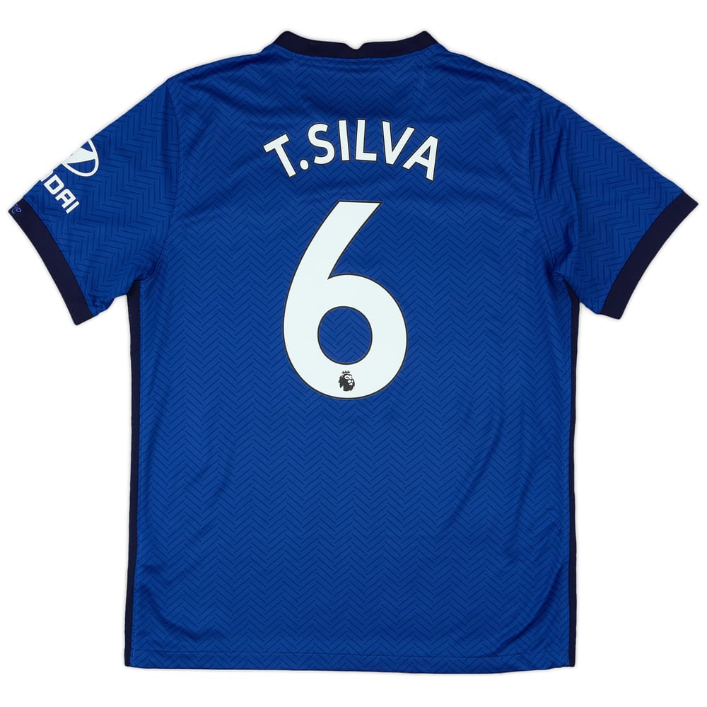 2020-21 Chelsea Home Shirt T.Silva #6 - 10/10 - (L)