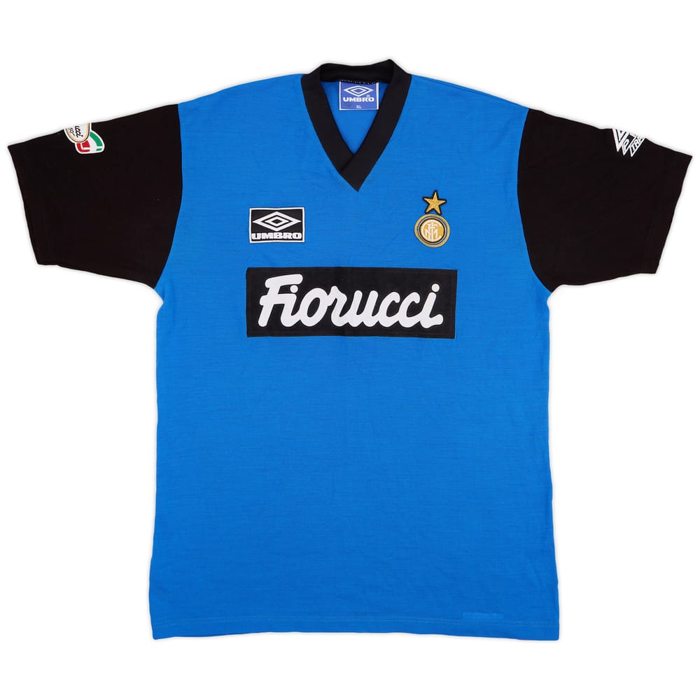 1992-94 Inter Milan Umbro Training Shirt - 8/10 - (XL)
