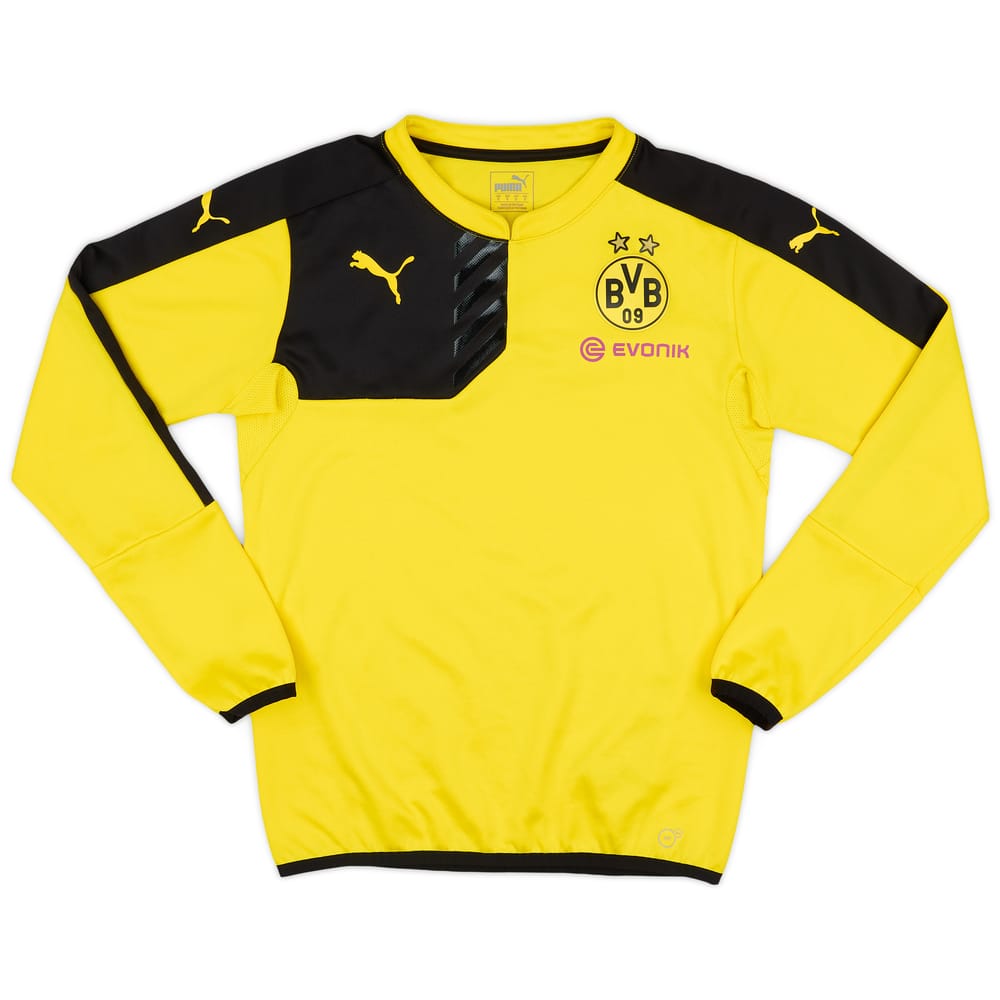 2015-16 Borussia Dortmund Puma Sweat Top - 10/10 - (S)