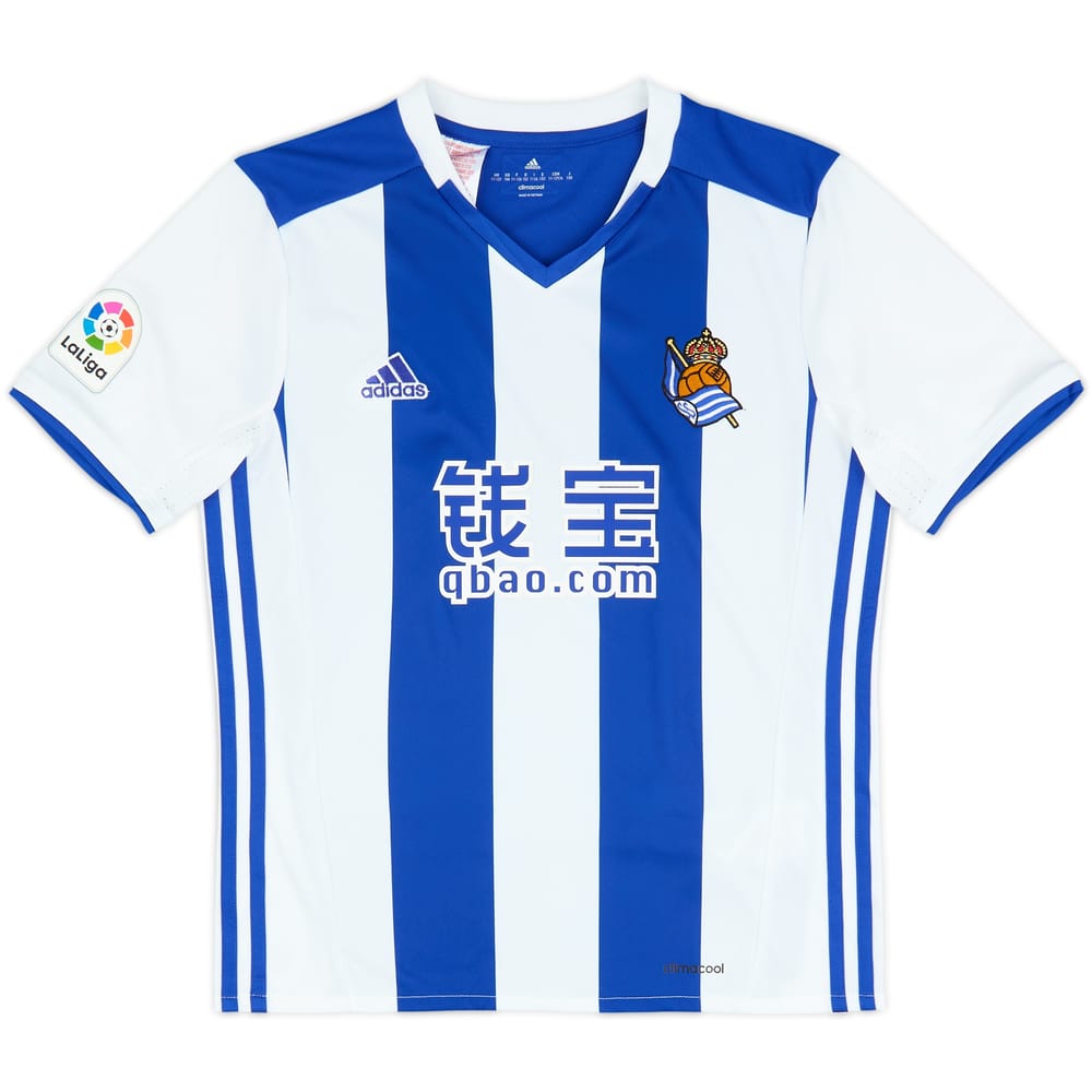 2016-17 Real Sociedad Home Shirt - As New - (KIDS)