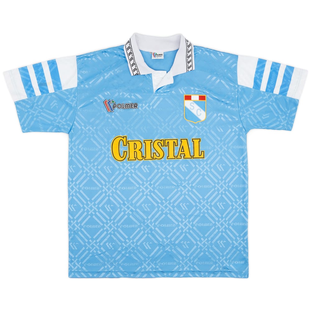 1990s Sporting Cristal Home Shirt - 7/10 - (XL)