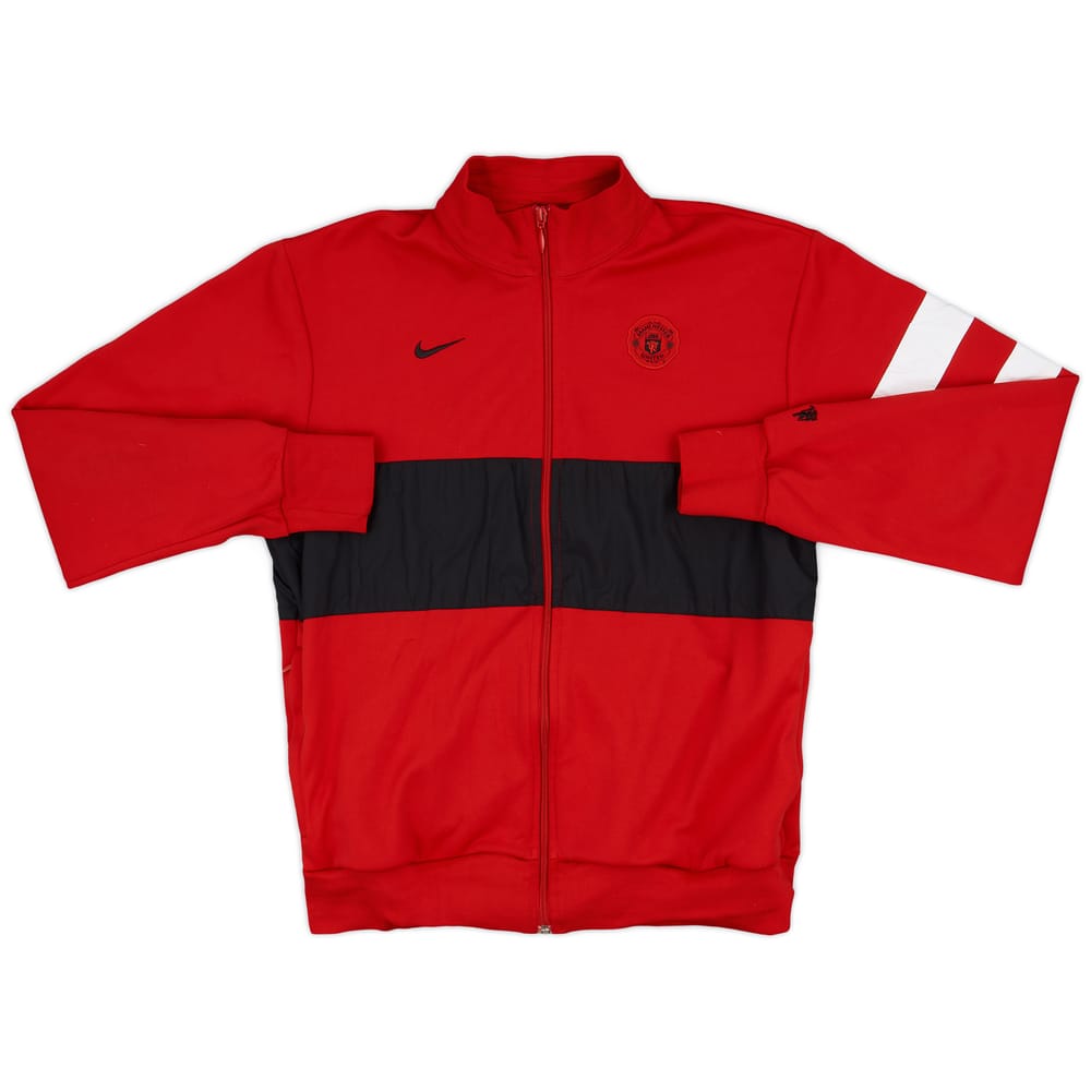2009-10 Manchester United Nike Track Jacket - 8/10 - (L)