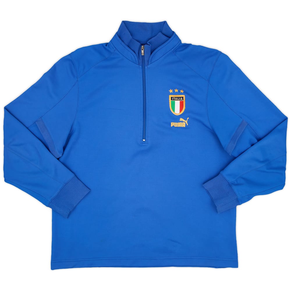 2004-06 Italy Puma 1/2 Zip Drill Top - 8/10 - (XL)