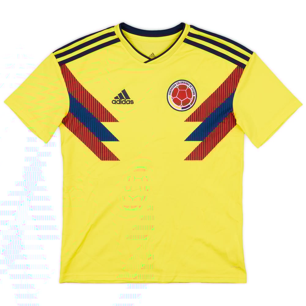 2018-19 Colombia Home Shirt - 9/10 - (L.Boys)