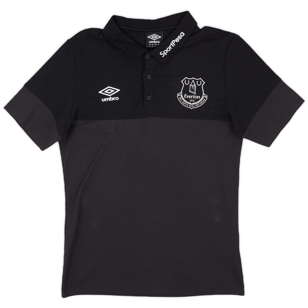 2018-19 Everton Umbro Polo Shirt - 10/10 - (M)