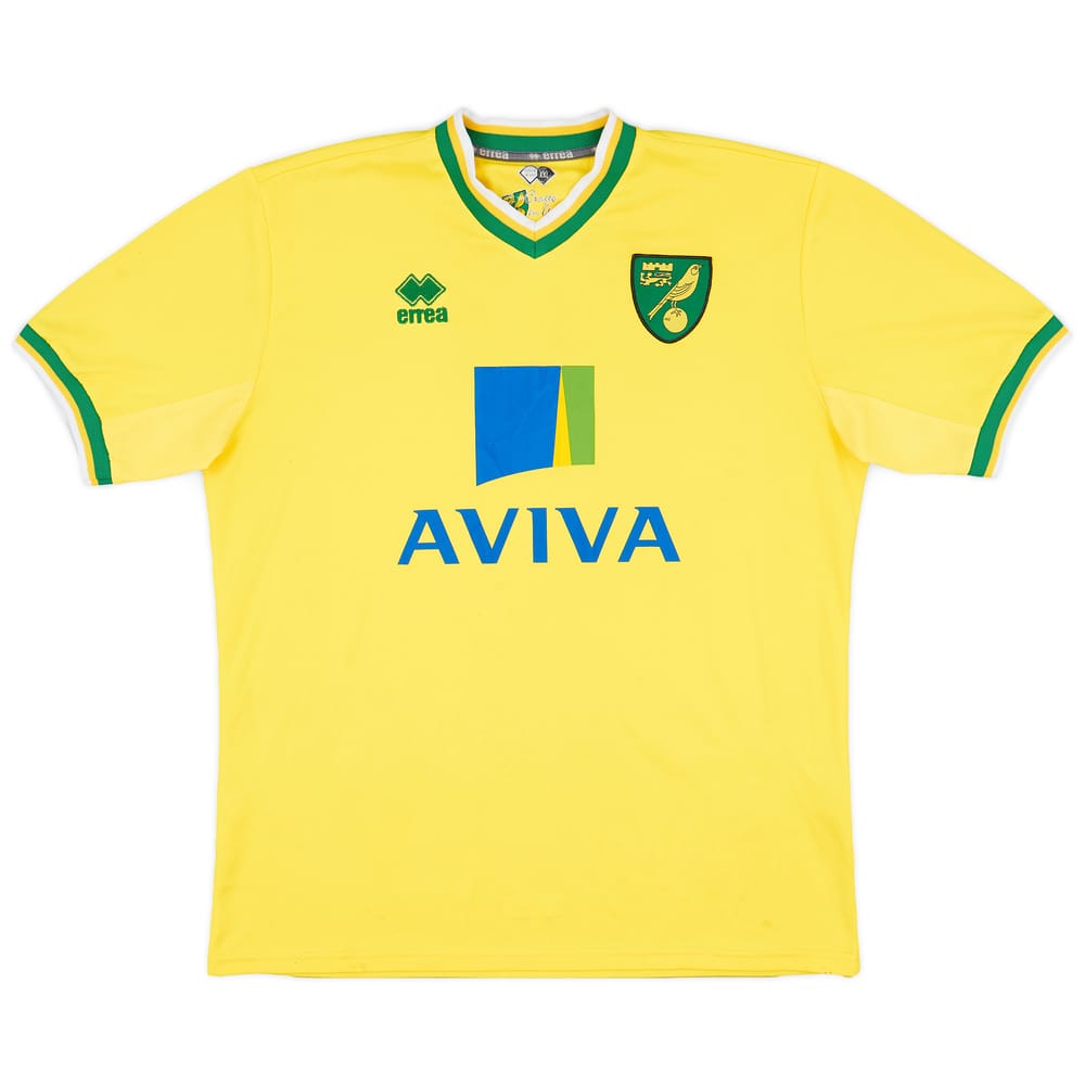 2011-12 Norwich Home Shirt - 6/10 - (XXL)