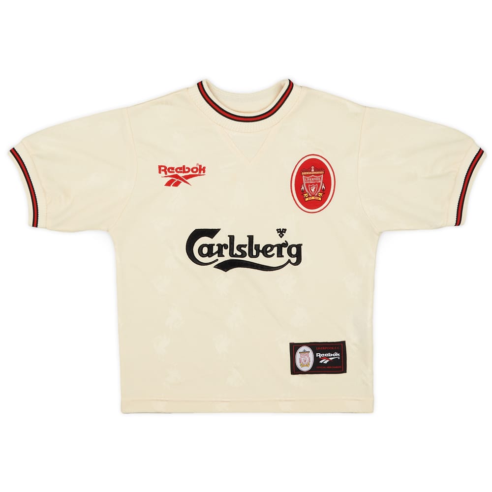 1996-97 Liverpool Away Shirt - 8/10 - (S.Boys)