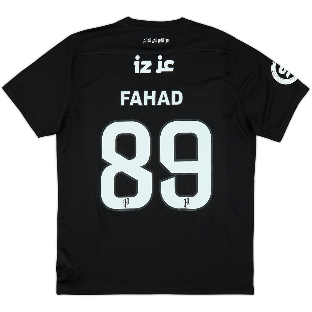 2024-25 Al Qadsiah GK Home Shirt Fahad #89 - As New - (XL)