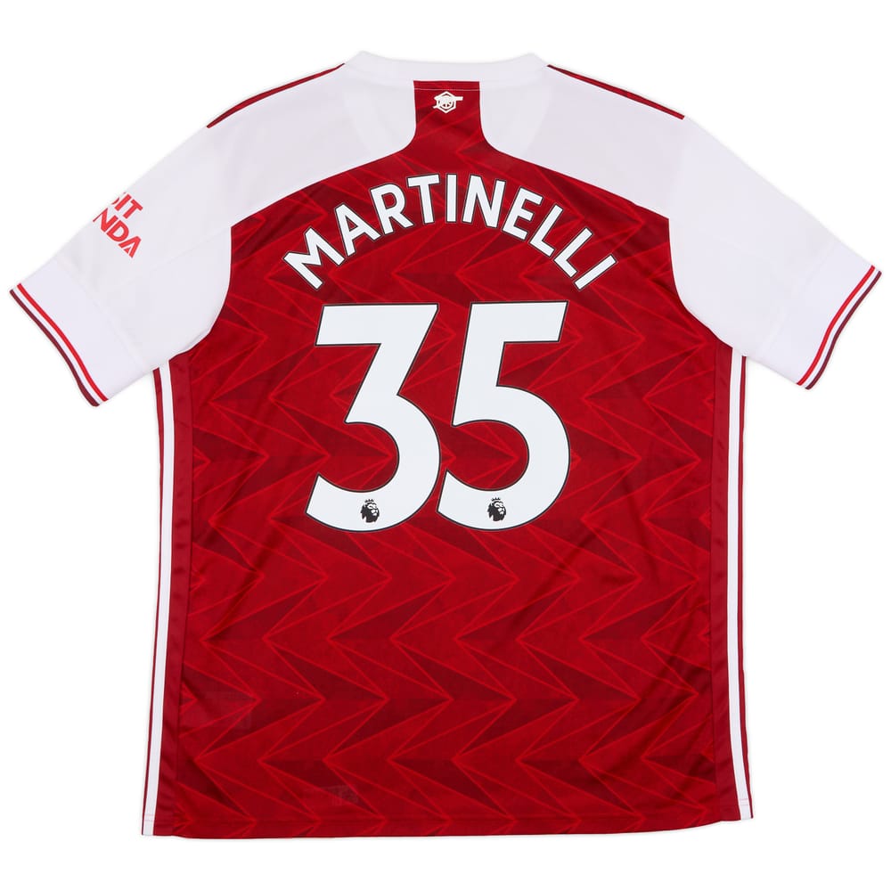 2020-21 Arsenal Home Shirt Martinelli #35 - 9/10 - (XL)