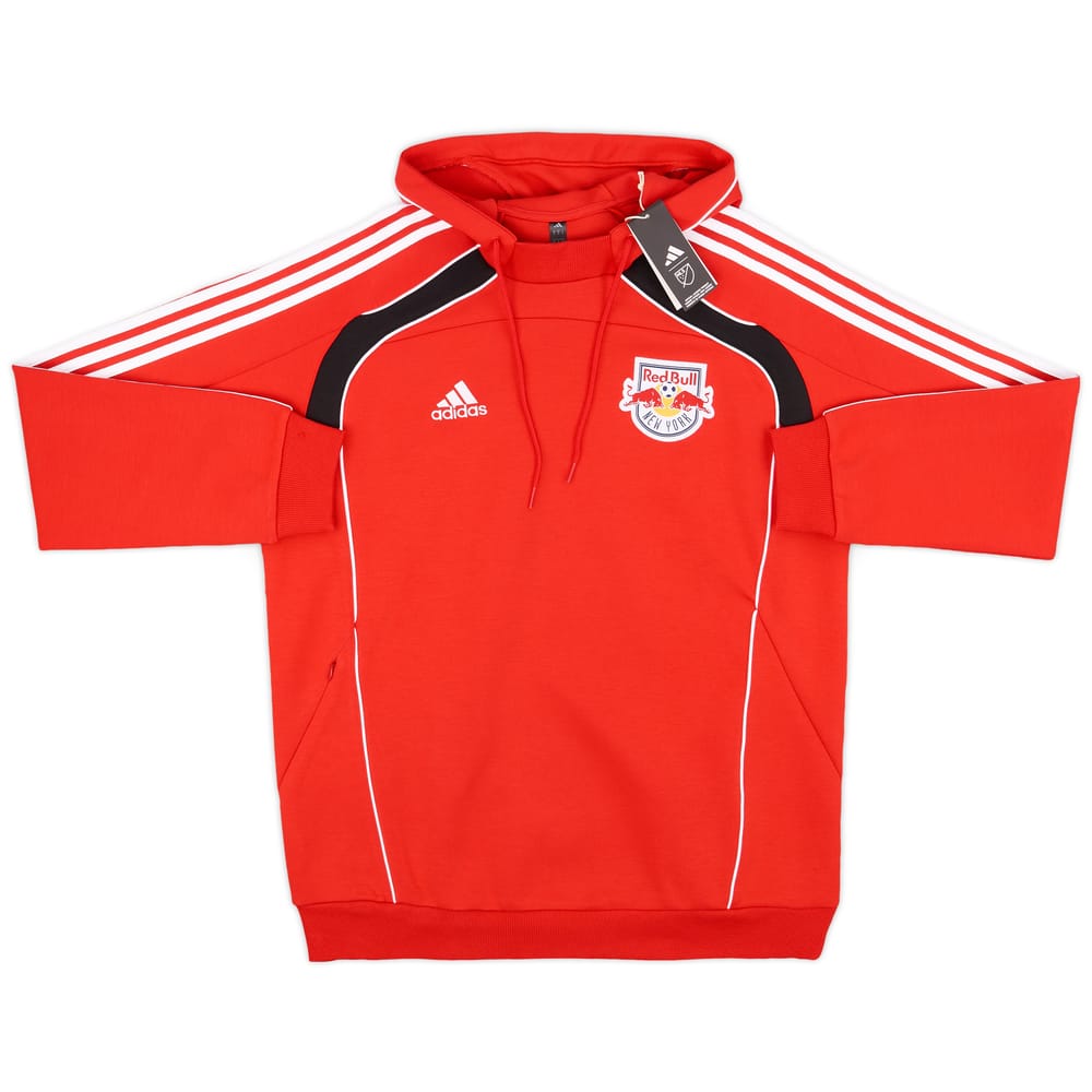 2025 New York Red Bulls adidas Travel Hooded Top