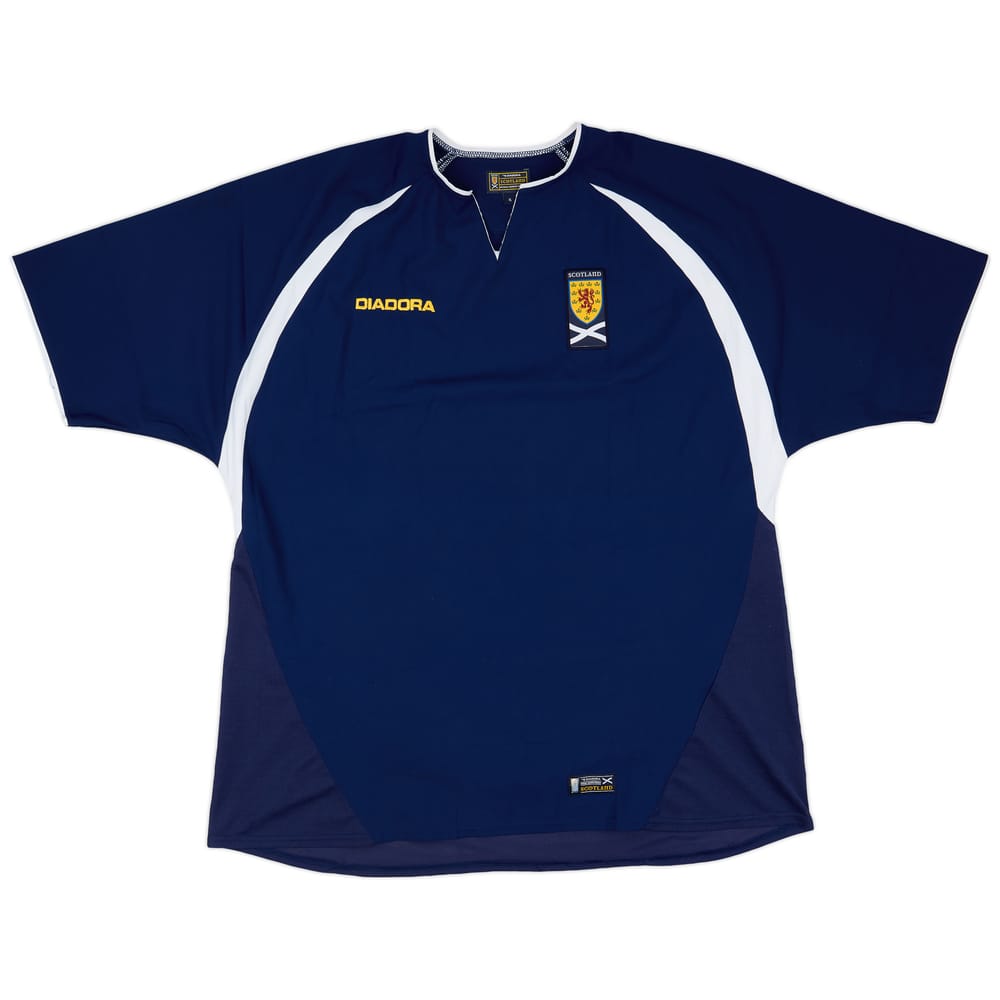 2003-05 Scotland Home Shirt - 4/10 - (XL)