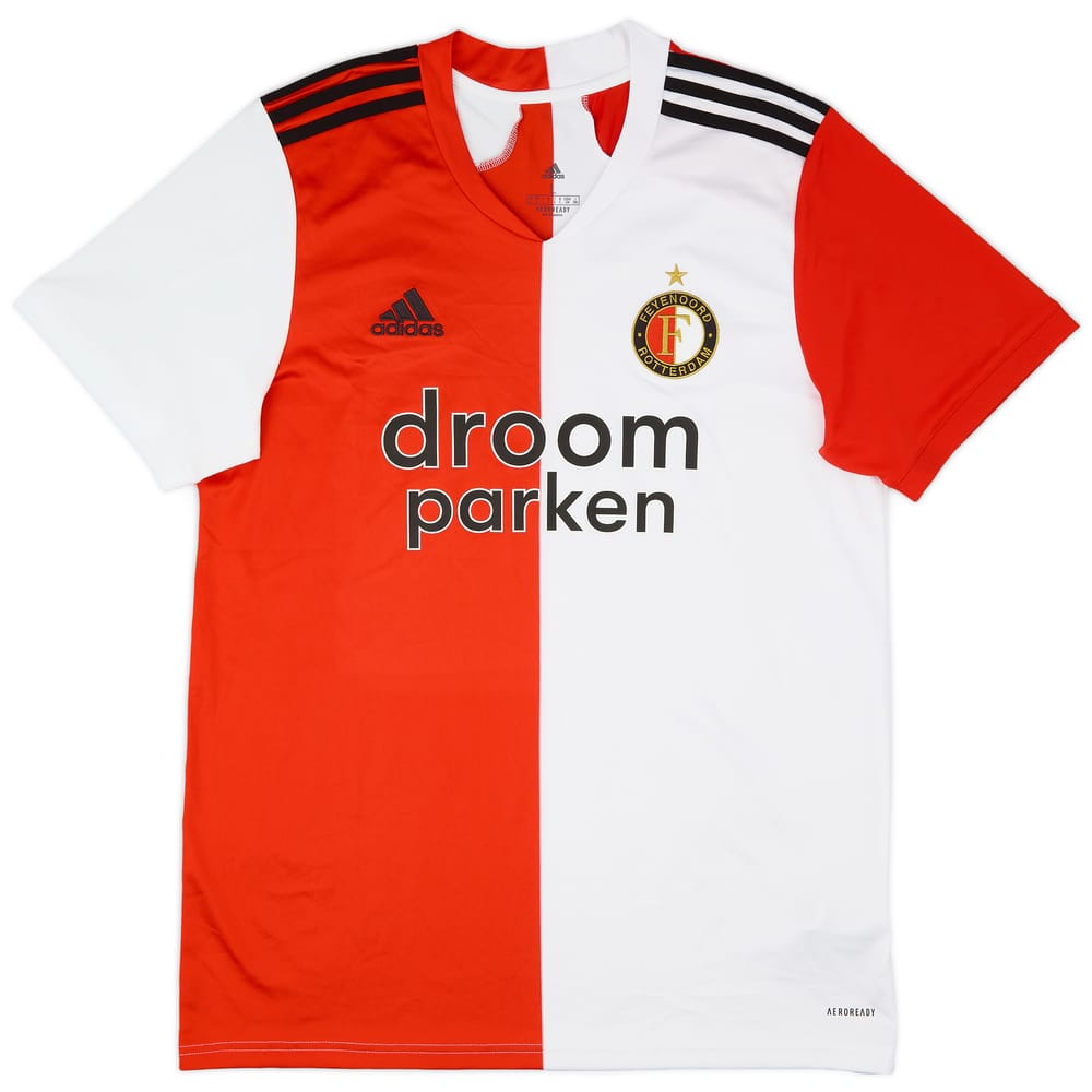 2020-21 Feyenoord Home Shirt - 7/10 - (L)