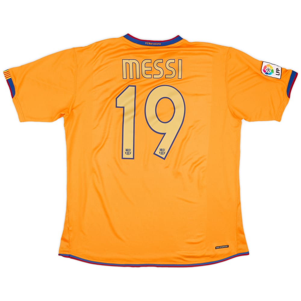 2006-08 Barcelona Away Shirt Messi #19 - 8/10 - (XL)