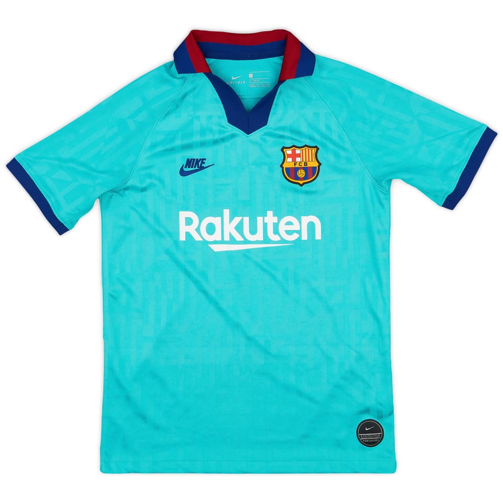 2019-20 Barcelona Third CL Shirt - 9/10 - (L.Boys)