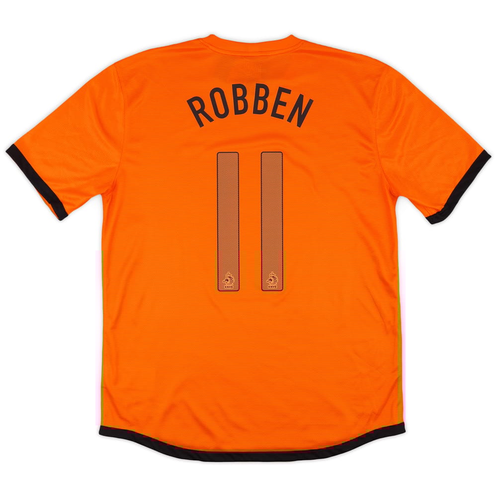 2012-13 Netherlands Home Shirt Robben #11 (L)