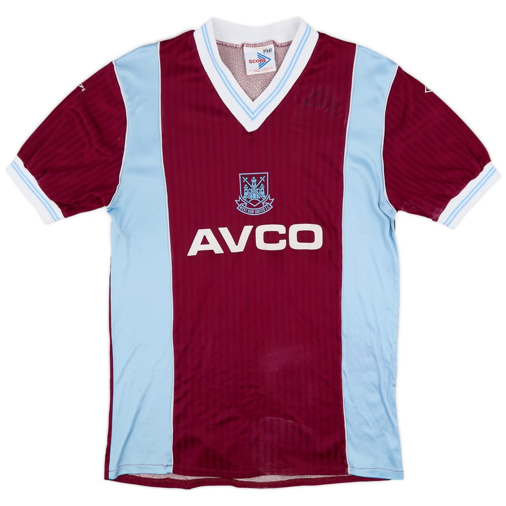 1987-89 West Ham Home Shirt - 5/10 - (M)