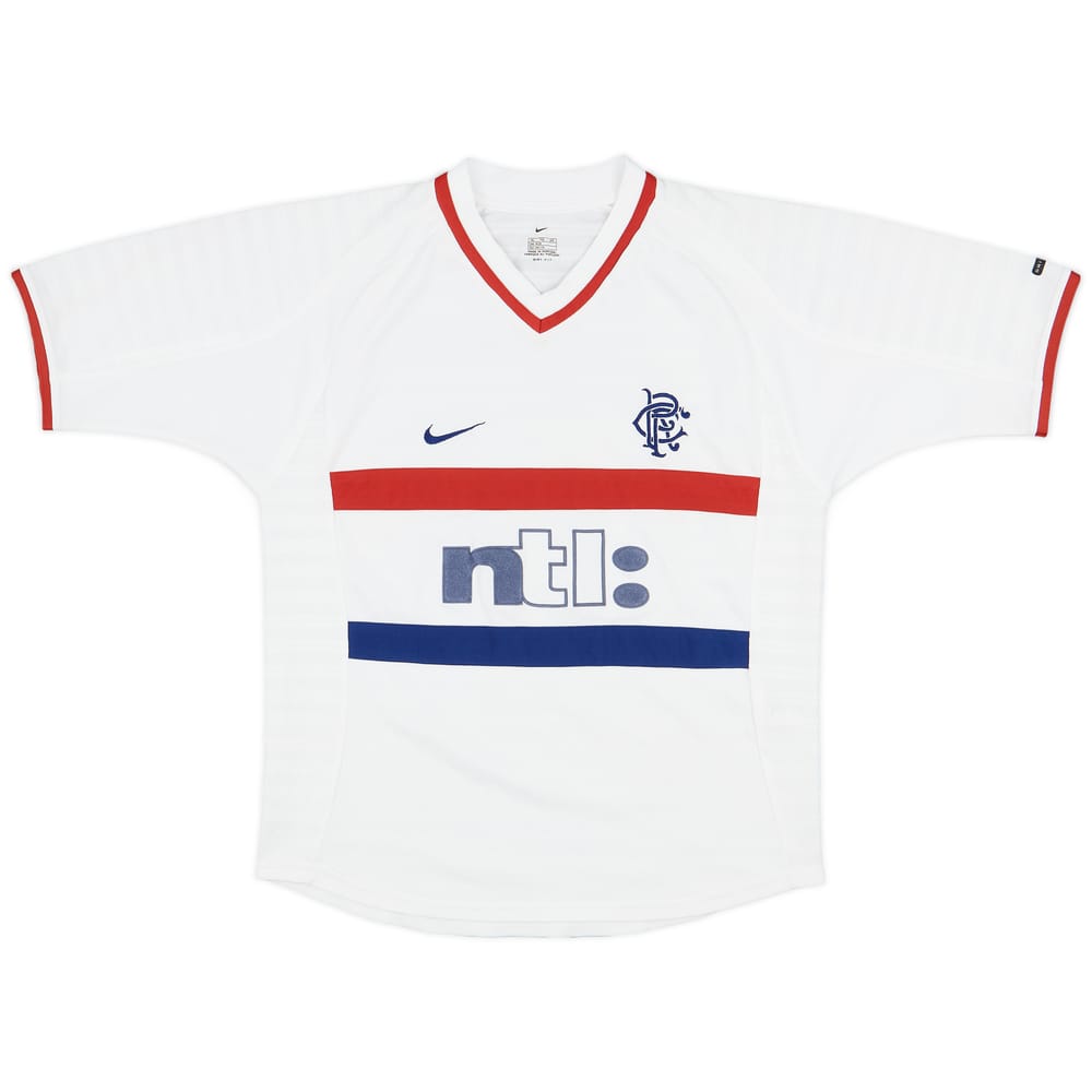 2000-01 Rangers Away Shirt - 6/10 - (XL.Boys)