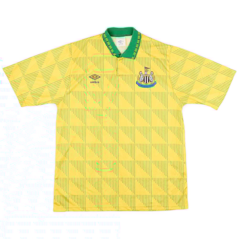 1991-93 Newcastle Away Shirt - 8/10 - (L)
