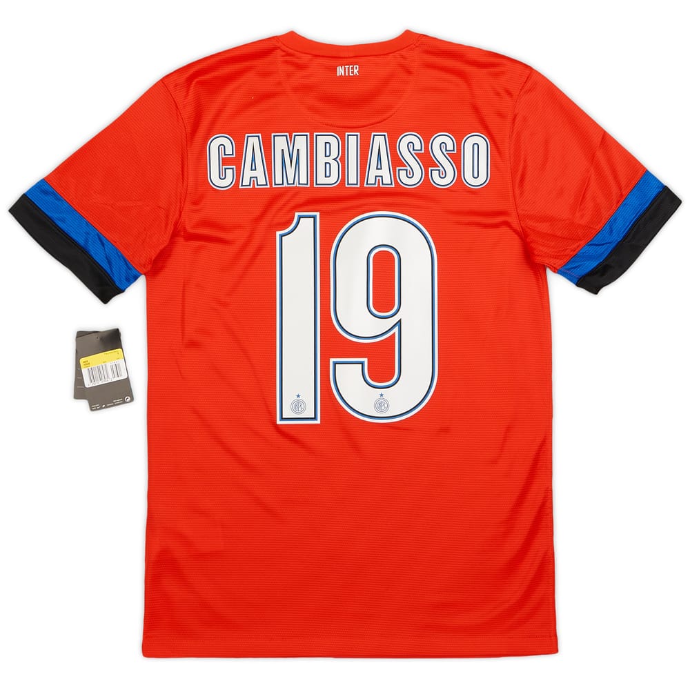 2012-13 Inter Milan Away Shirt Cambiasso #19 (S)