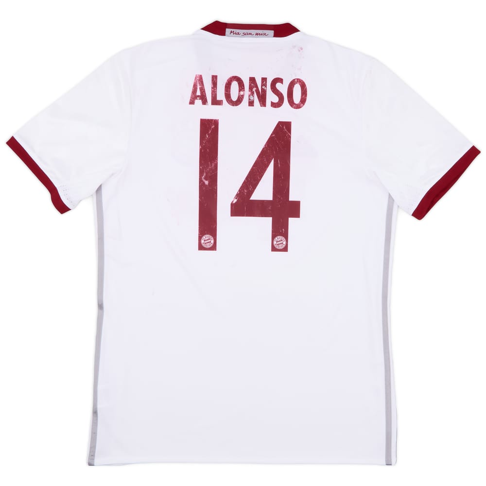 2016-17 Bayern Munich Third Shirt Alonso #14 - 4/10 - (M)