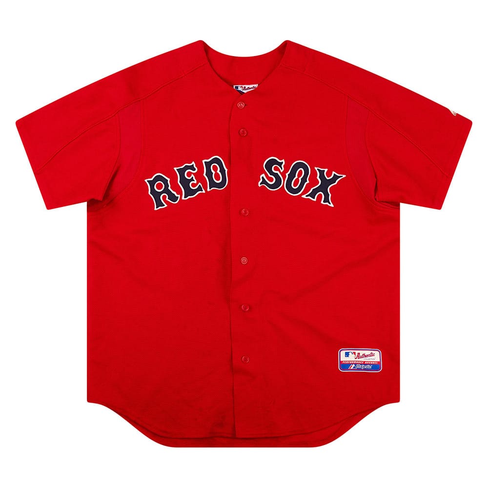 2003-06 Boston Red Sox Authentic Majestic Training Jersey XL