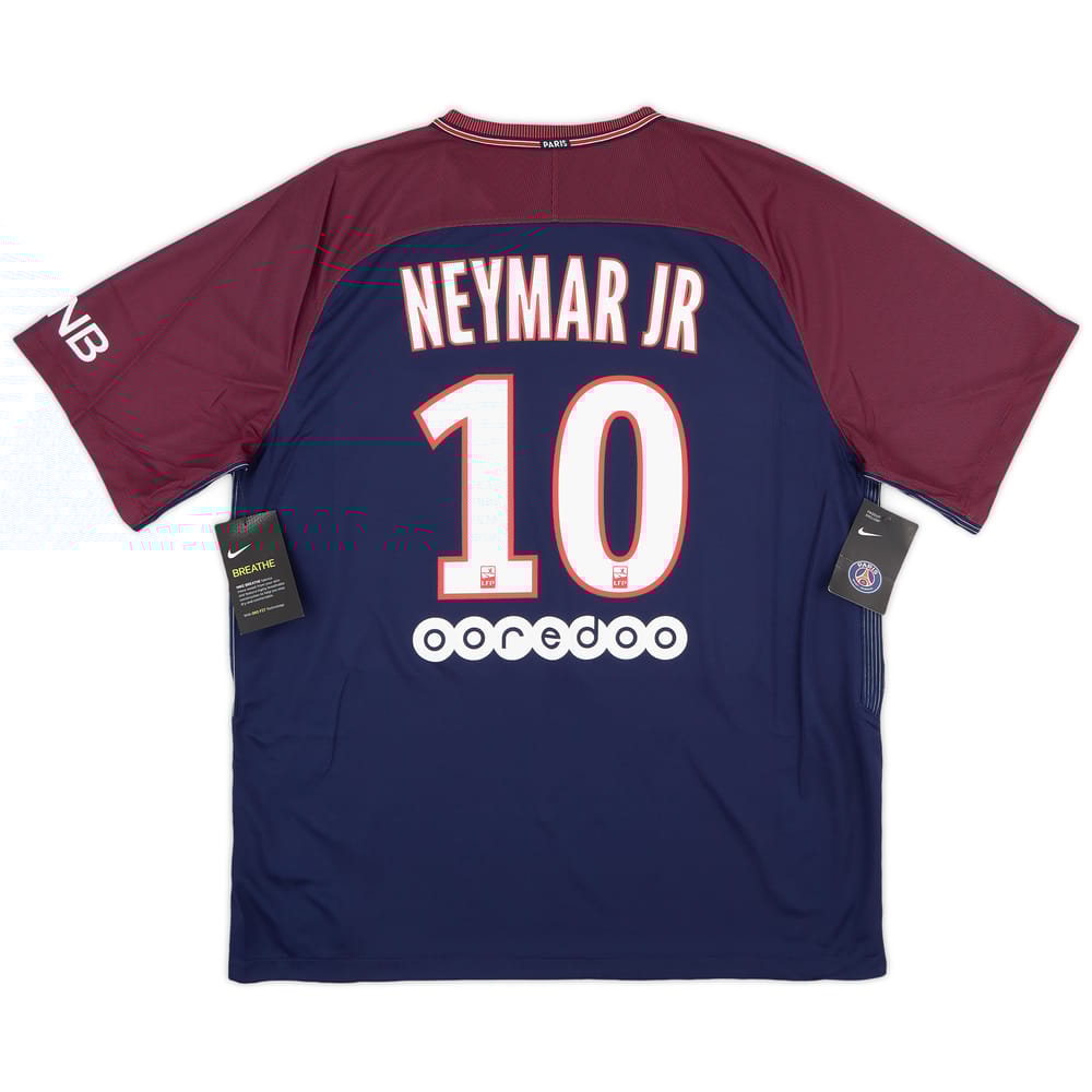 2017-18 Paris Saint-Germain Home Shirt Neymar Jr #10 (XL)