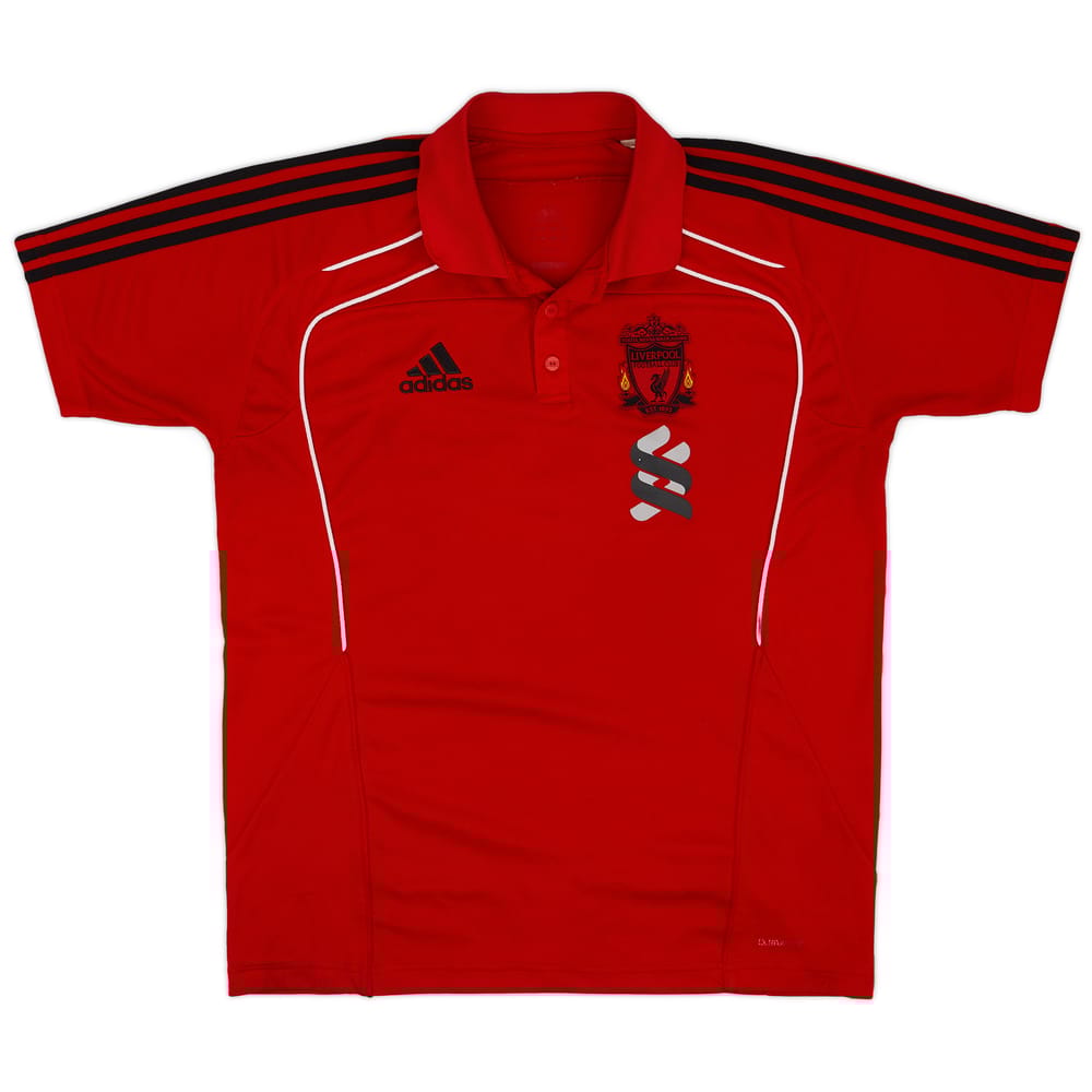 2010-11 Liverpool adidas Polo Shirt - 8/10 - (M)