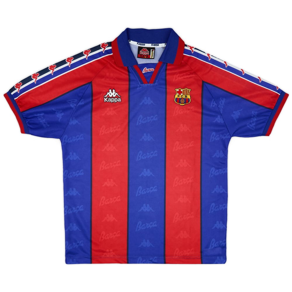 1995-97 Barcelona Home Shirt - 8/10 - (S)