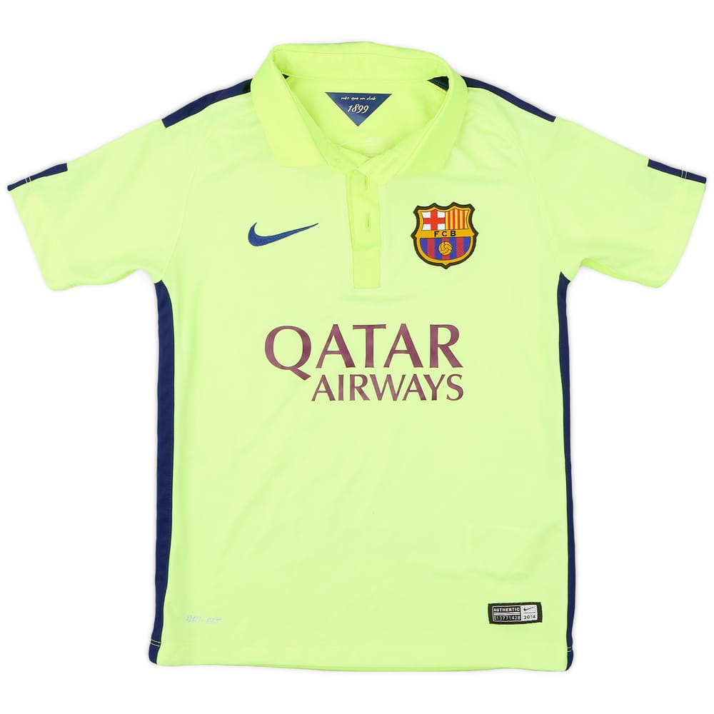 2014-15 Barcelona Third Shirt - 8/10 - (S.Boys)