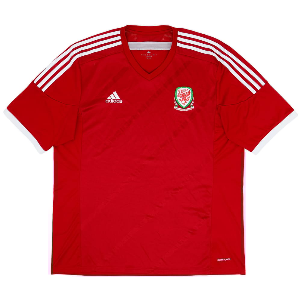2013-14 Wales Home Shirt - 8/10 - (XL)