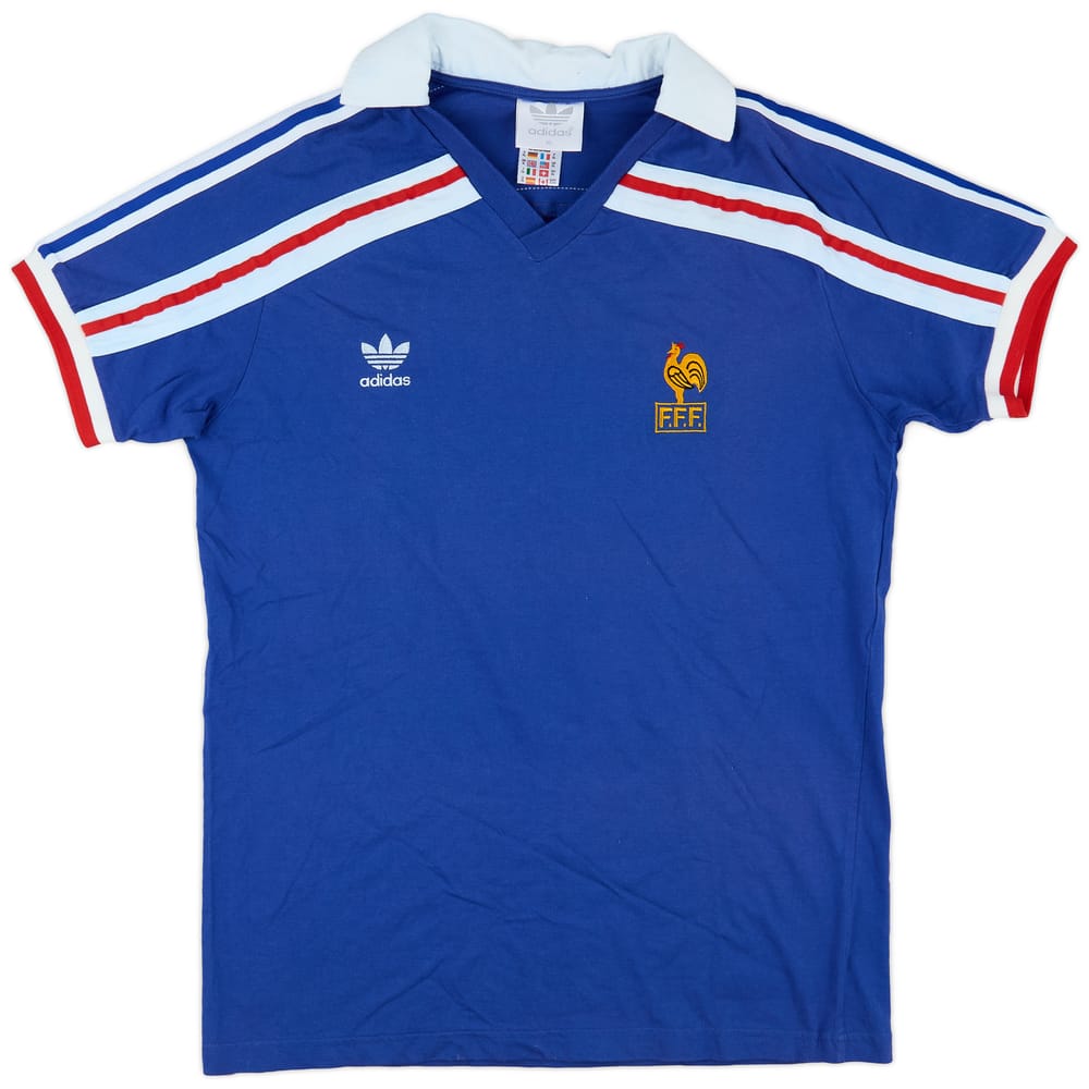 1985-90 France Home Shirt - 9/10 - (XL)