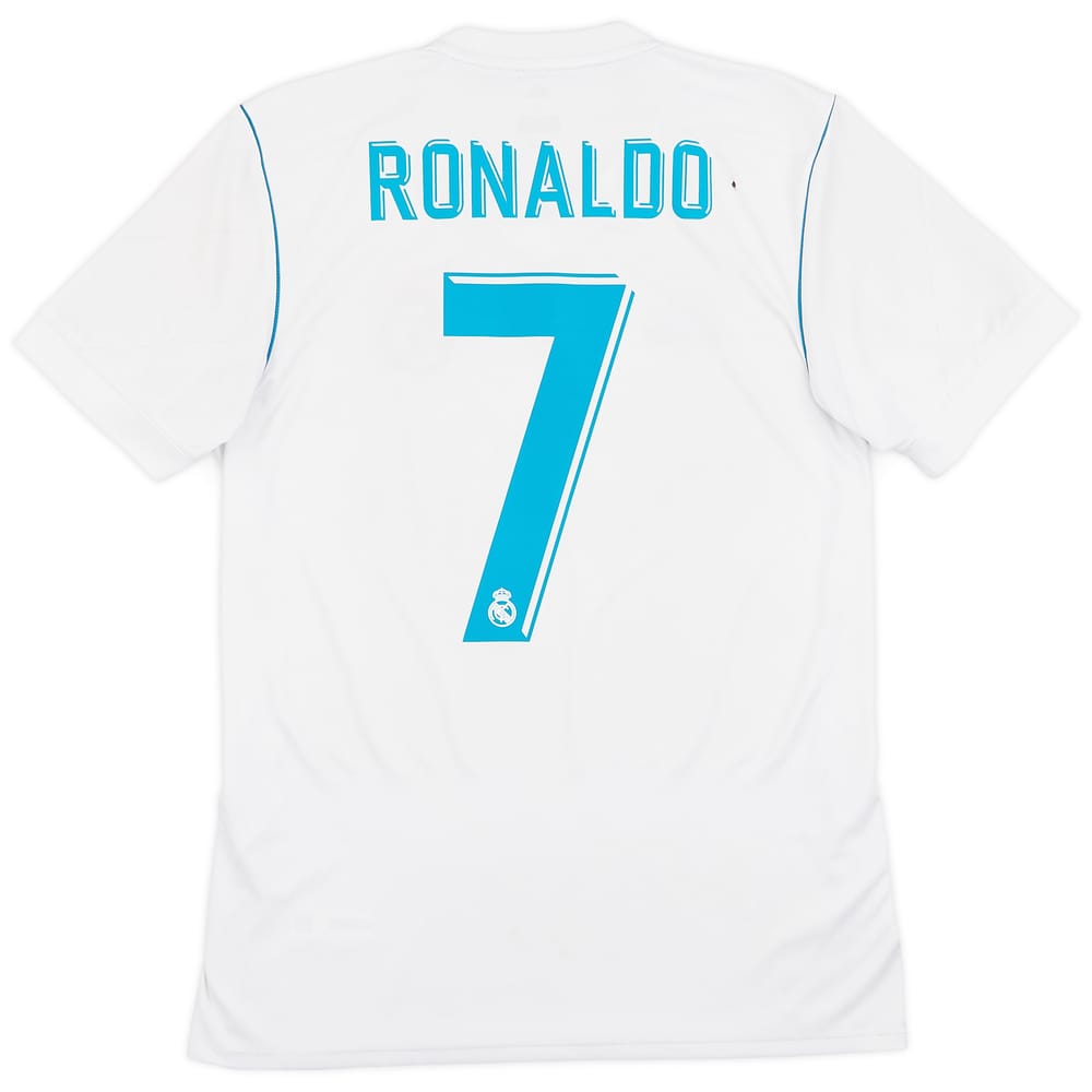 2017-18 Real Madrid Home Shirt Ronaldo #7 - 6/10 - (S)