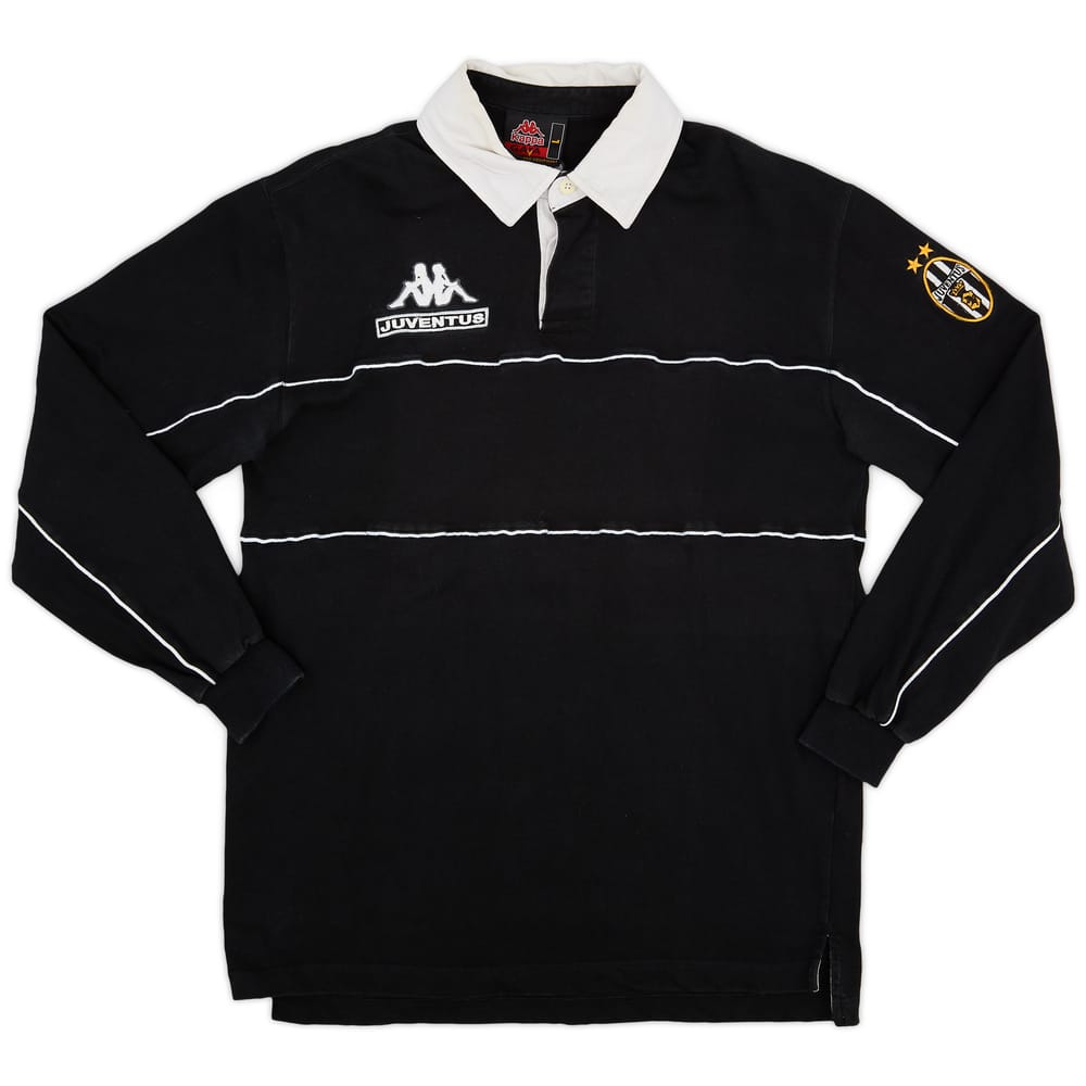 1998-99 Juventus Kappa Polo L/S Shirt - 6/10 - (L)