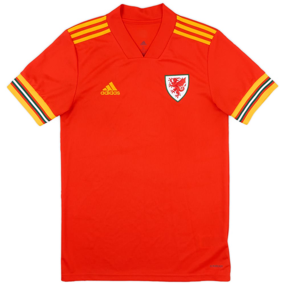 2020-21 Wales Home Shirt - 7/10 - (S)