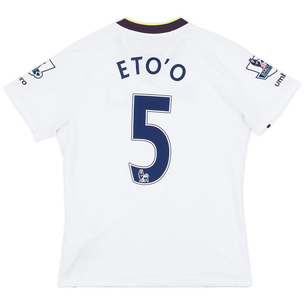 2014-15 Everton Third Shirt Eto'o #5 - 9/10 - (XL.Boys)