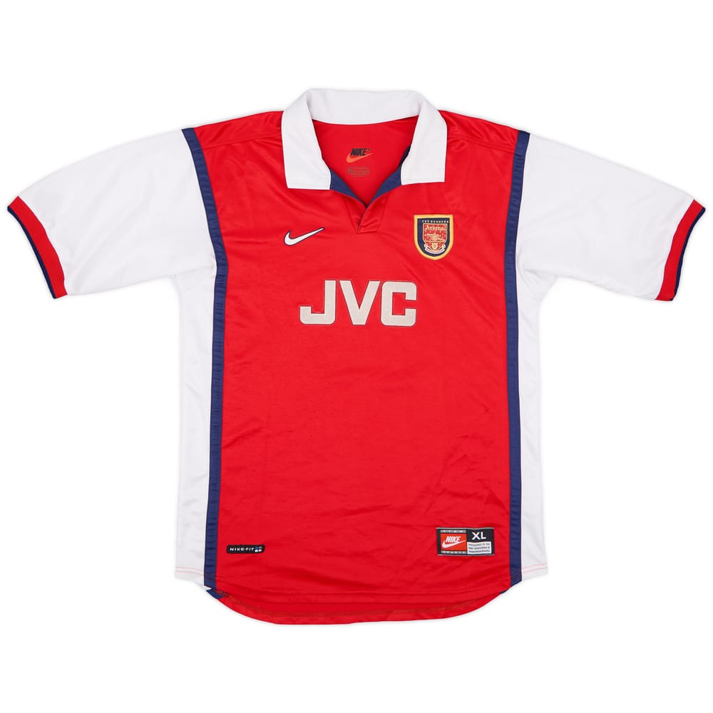 1998-99 Arsenal Home Shirt - 7/10 - (XL.Boys)